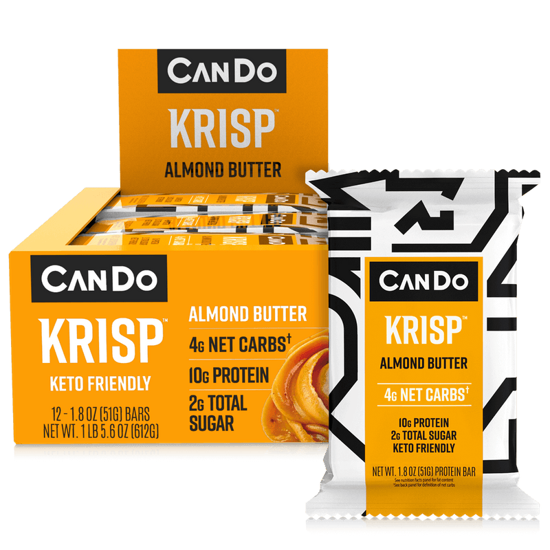 ALMOND BUTTER (12-PACK) by CanDo KRISP