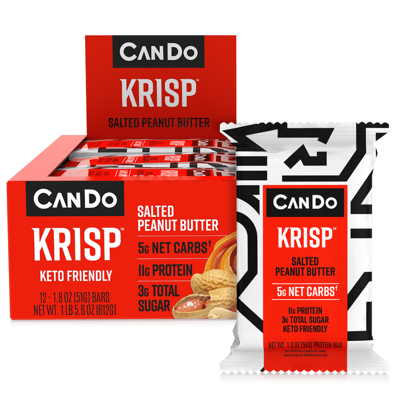 SALTED PEANUT BUTTER (12-PACK) by CanDo KRISP