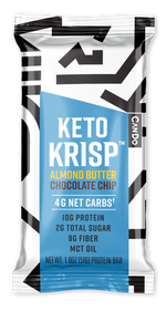 ALMOND BUTTER CHOCOLATE CHIP (12-PACK) by CanDo KRISP